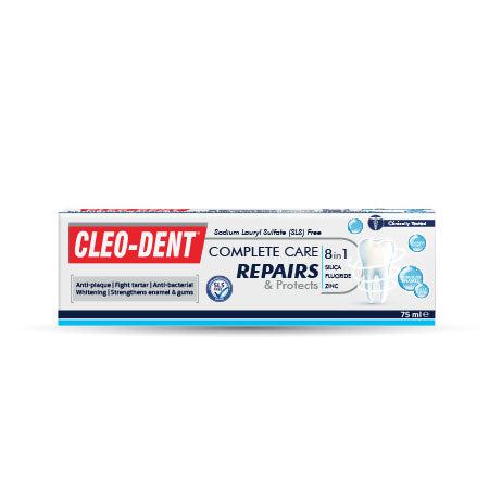 Cleodent Total Care 8in1 Toothpaste (75ml)