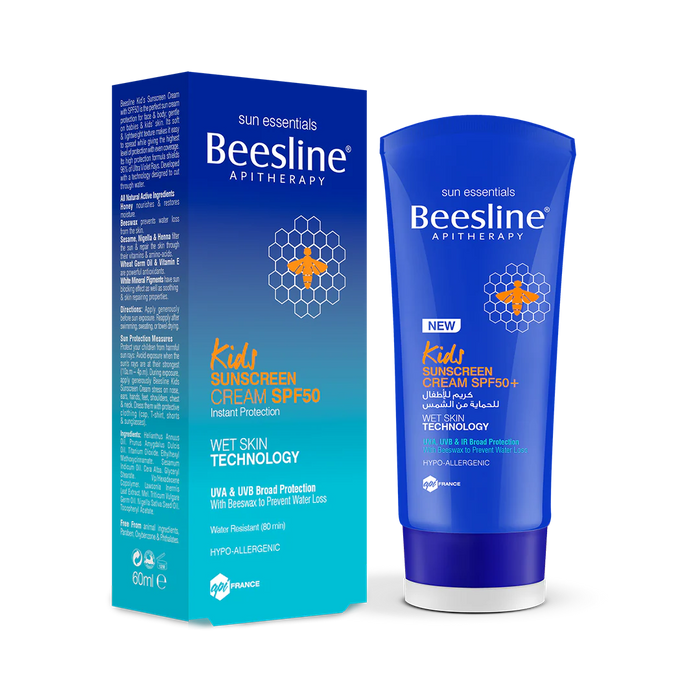 Beesline Kids Sunscreen Cream Spf50 60ml