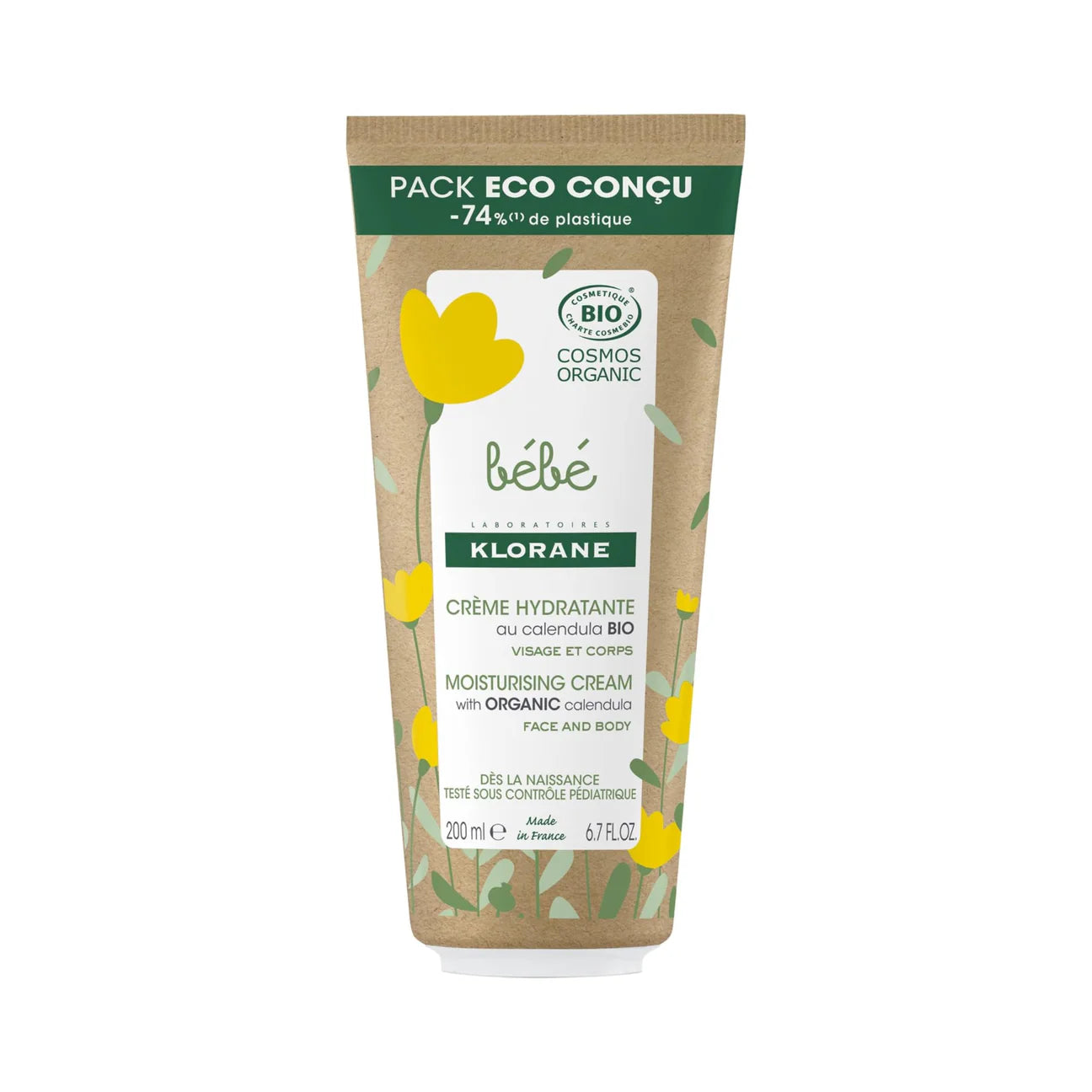 KLORANE BEBE CREME HYDRATANTE VITAMINE E 200 ML
