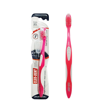 Cleodent Triple Protection (Maxi Care) Toothbrush-Medium
