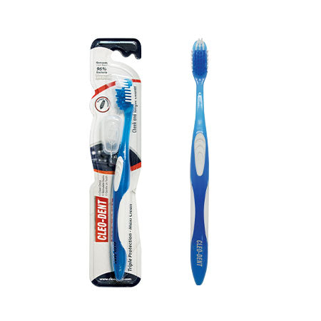 Cleodent Triple Protection (Maxi Care) Toothbrush-Medium