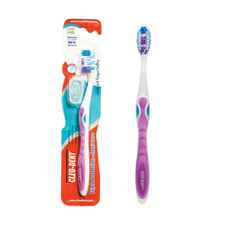 Cleodent Triple Protection (Maxi Clean) Toothbrush-Soft