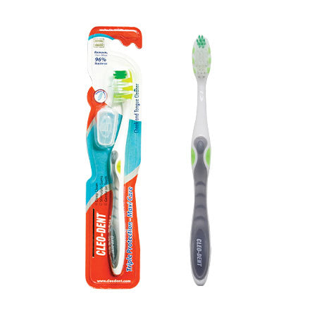 Cleodent Triple Protection (Maxi Clean) Toothbrush-Soft
