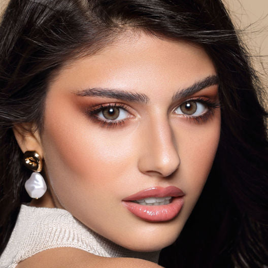 Bella lenses Diamonds Agate Brown