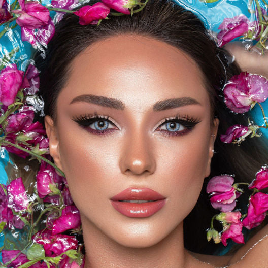 Bella lenses Natural Gray Blue