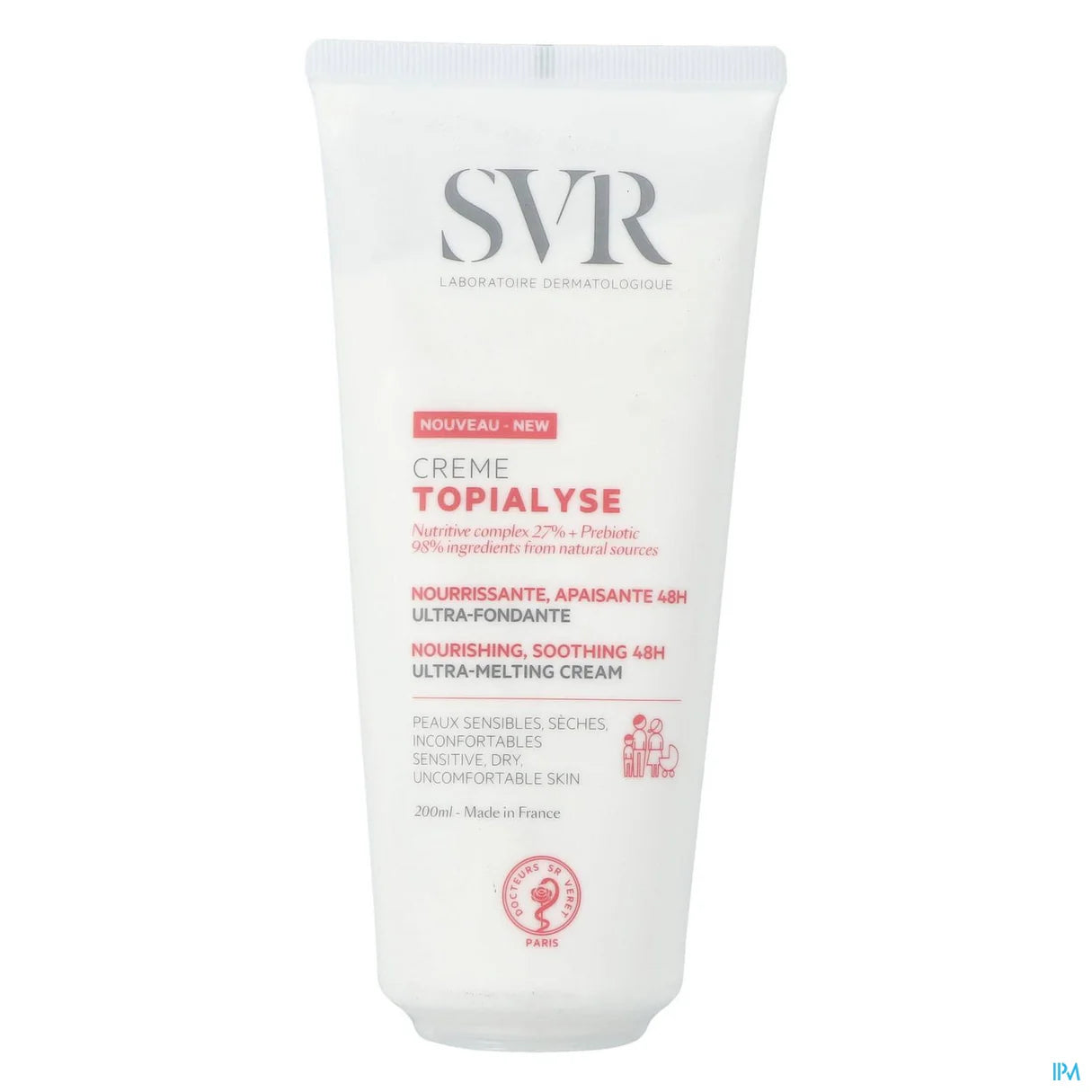 SVR TOPIALYSE EMOLIANT CREAM 200ML