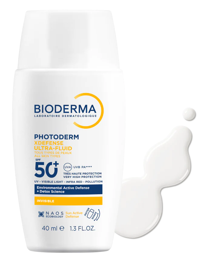 BIODERMA PHOTODERM XDEFENSE ULTRA FLUID SPF50+ INVISIBLE 40 ML