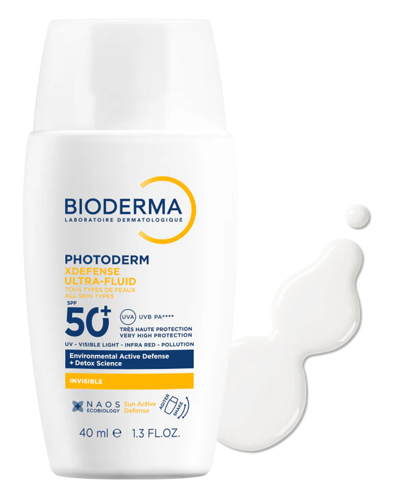 BIODERMA PHOTODERM XDEFENSE ULTRA FLUID SPF50+ INVISIBLE 40 ML
