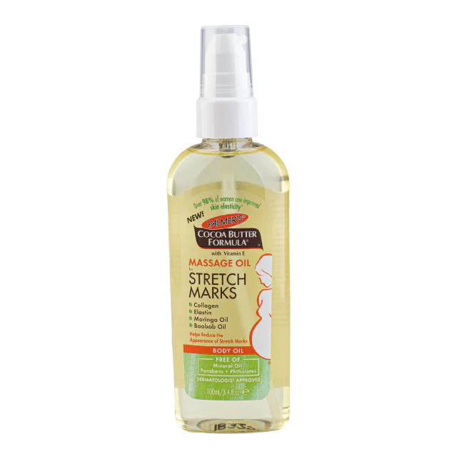 PALMER'S COCOA BUTTER FORMULA STRETCH MARK MASSAGE OIL 3.4OZ