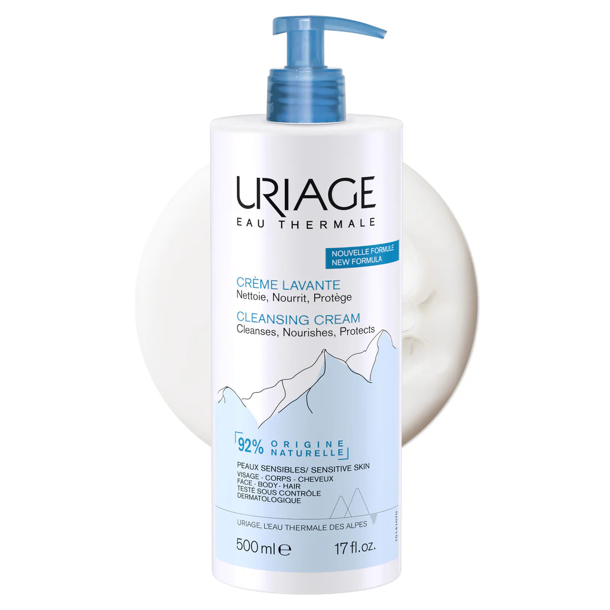 Uriage EAU THERMALE CLEANSING CREAM 500ML