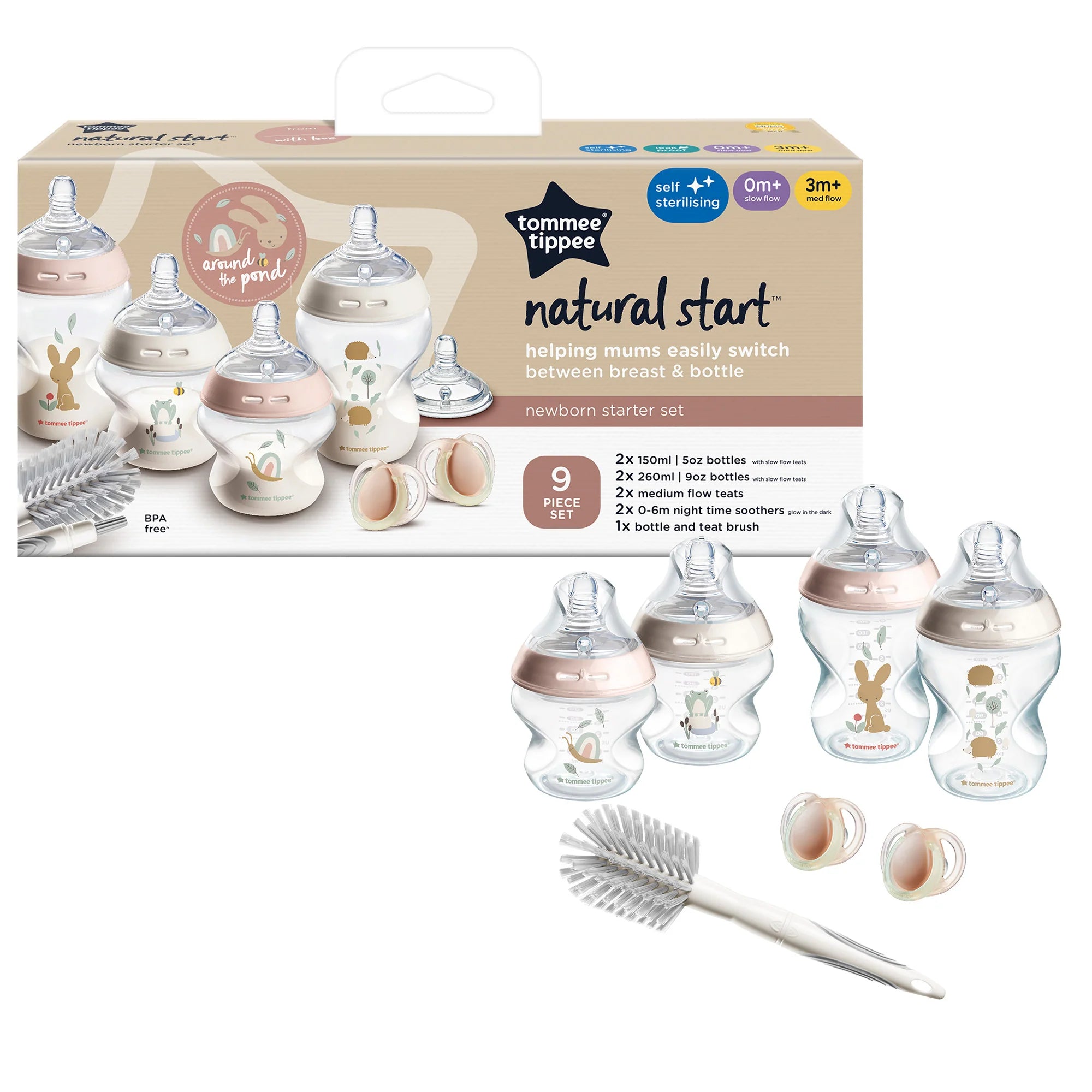 Tommee Tippee Bottles Starter Kit