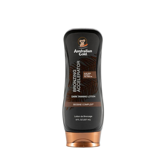 AUSTRALIAN GOLD Bronzing Accelerator Dark Tanning Lotion