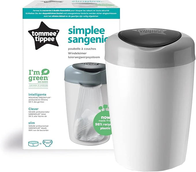 Tommee Tippee Simplee Sangenic Nappy Disposal Tub