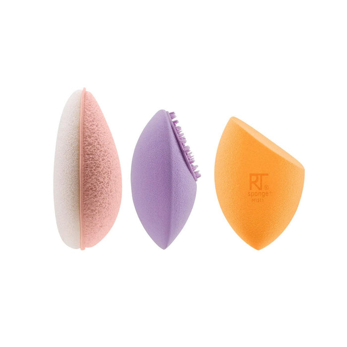 REAL TECHNIQUES Glow Radiance Complexion Kit x3