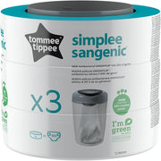 Tommee Tippee Simplee Sangenic Refill Cassette x3 pcs
