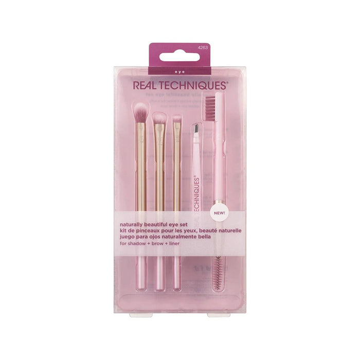 REAL TECHNIQUES Naturally Beautiful Eye Makeup Kit x5