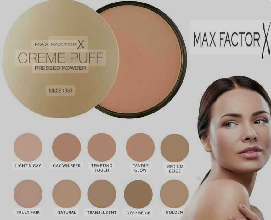 MAX FACTOR CREAM PUFF PRESSED POWDER