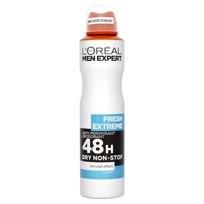 L'Oréal Men Expert Fresh Extreme 48 H Dry Non-Stop - Spray 150ml