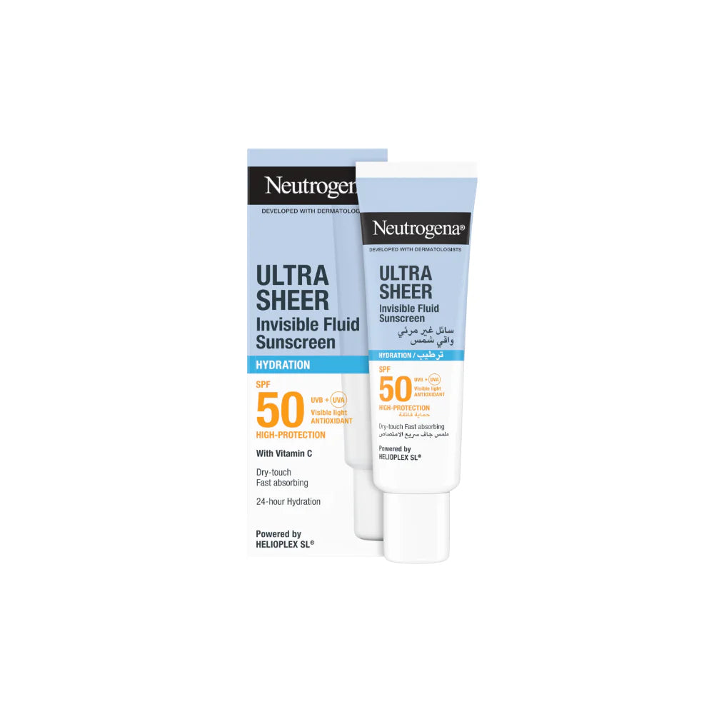 NEUTROGENA Ultra Sheer Invisible Hydration Fluid Sunscreen SPF50 50ml