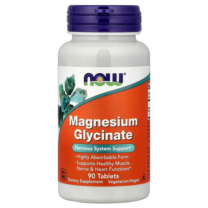 Now Magnesium Glycinate 90 Tablets