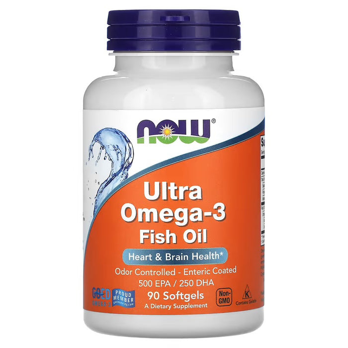 Now Ultra Omega-3 Fish Oil (Bovine Gelatin) Softgels Ultra Omega-3 Fish Oil (Bovine Gelatin) Softgels