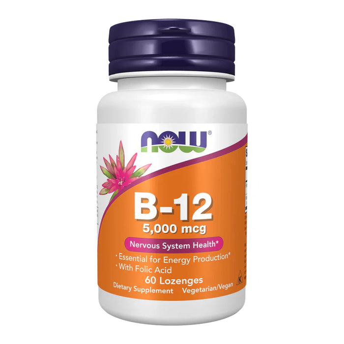 Now Vitamin B-12 5000 Mcg Lozenges
