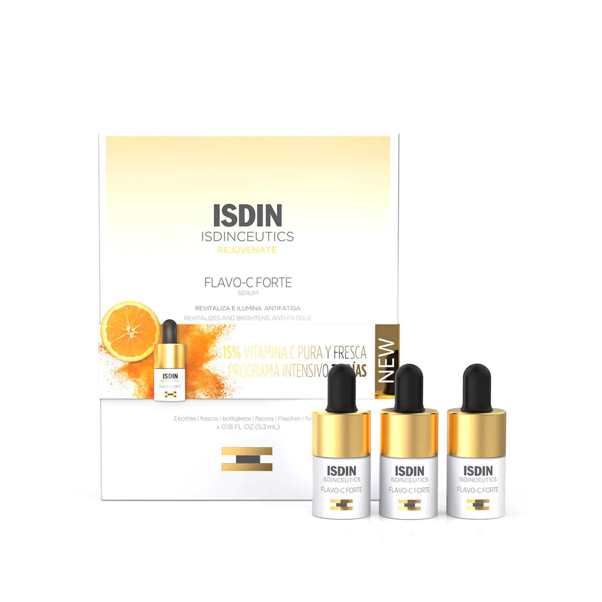 ISDIN FLAVO-C FORTE SERUM 3X5.3ML