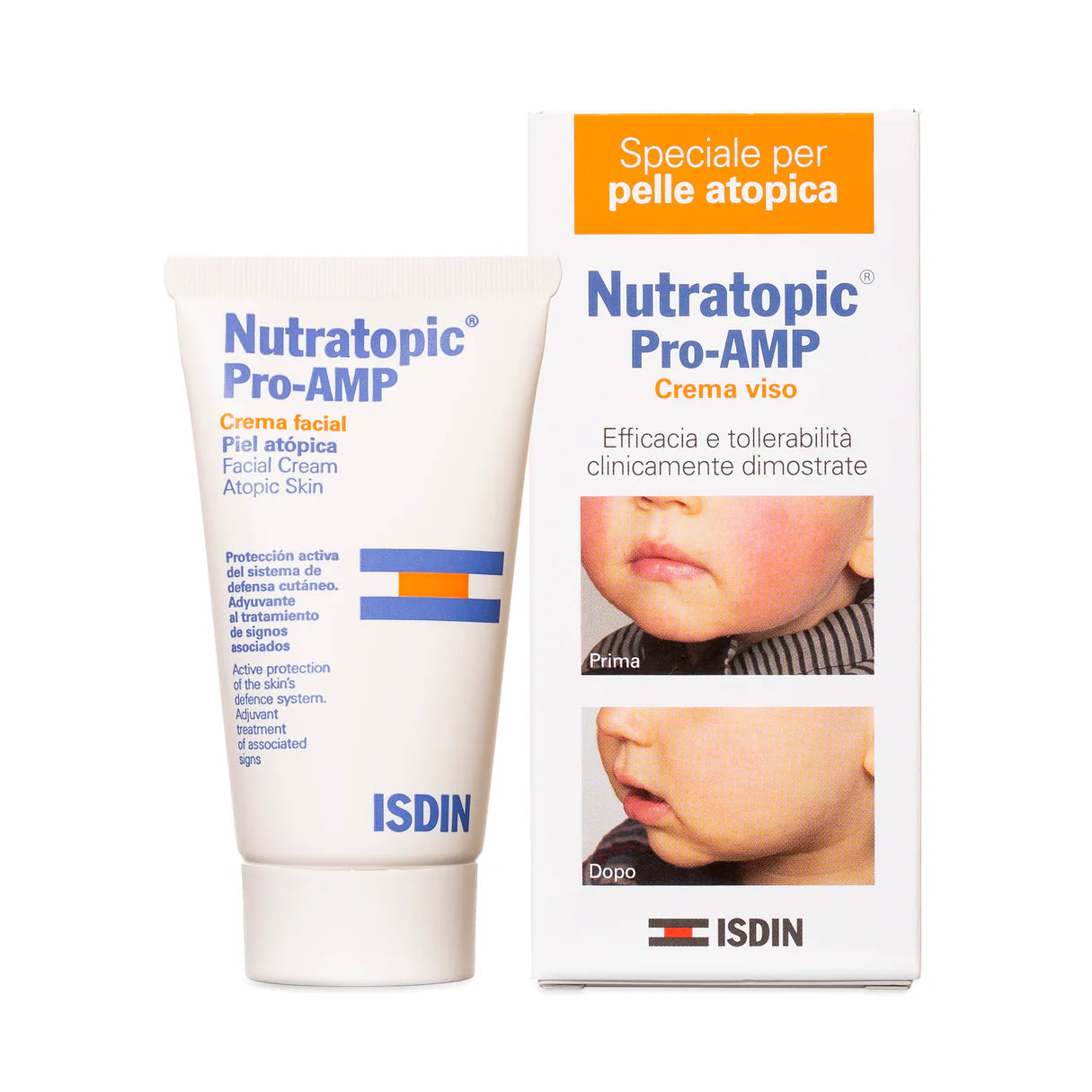ISDIN NUTRATOPIC PRO-AMP FACIAL CREAM 50ML