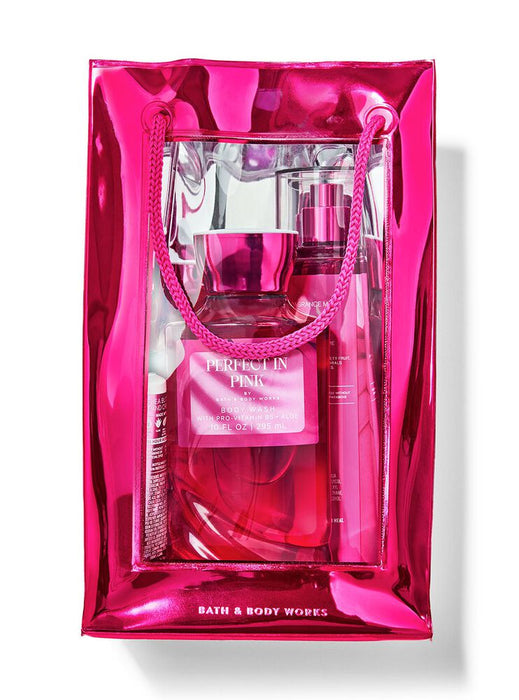 Bath & Body Works Perfect in Pink Gift Set