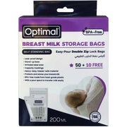 OPTIMAL Breast Milk Storage Bags (50+10)