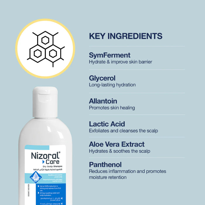 Nizoral Care Dry And Sensitive Scalp Shampoo