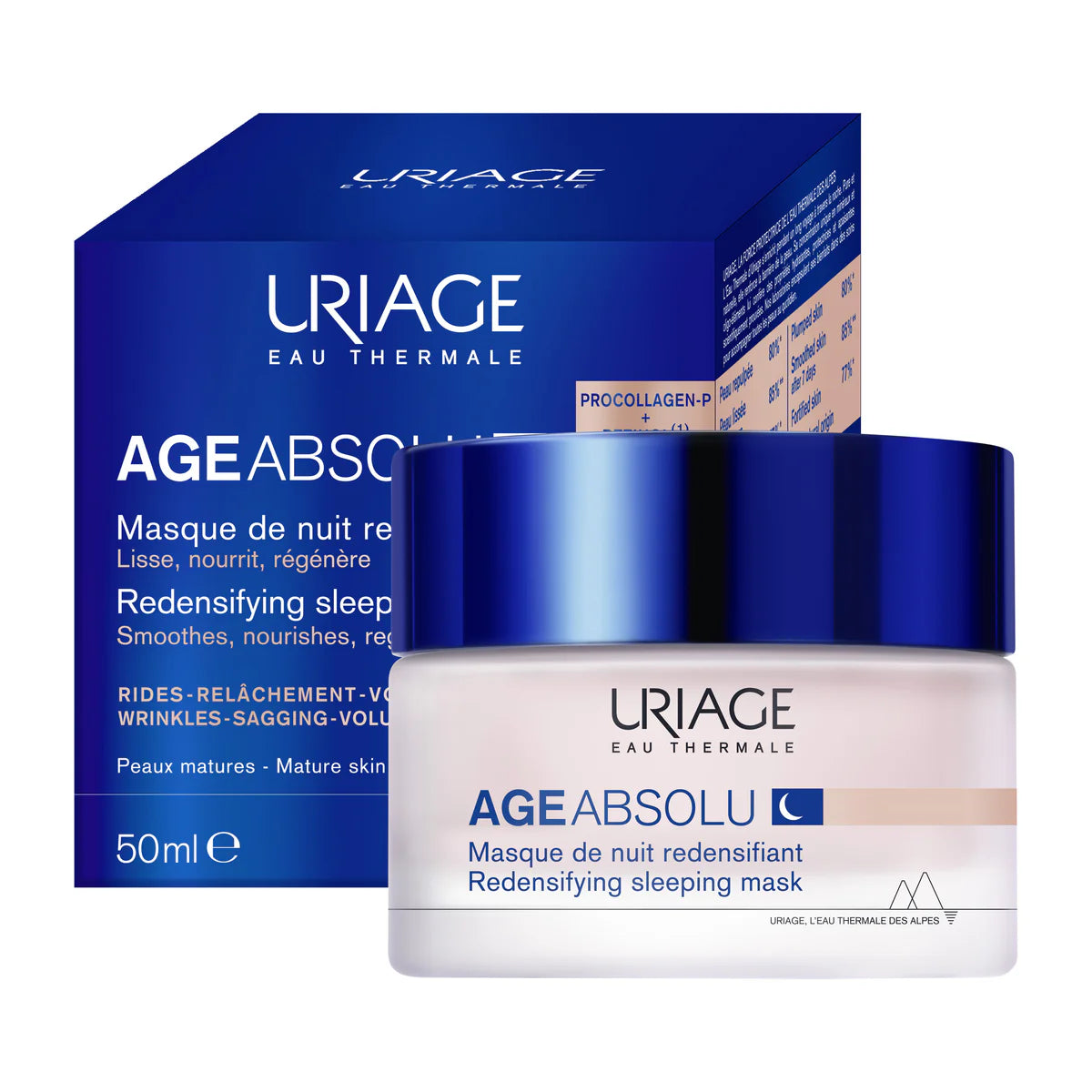 Uriage AGE ABSOLU - REDENSIFYING SLEEPING MASK