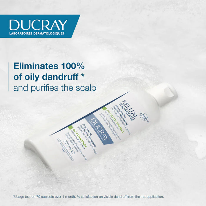 DUCRAY Kelual-squanorm Dry Dandruff Shampoo & Elution Gentle Balancing Shampoo 200ML Duo Pack