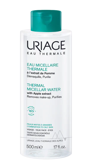Uriage THERMAL MICELLAR WATER- COMBINATION TO OILY SKIN 500ML
