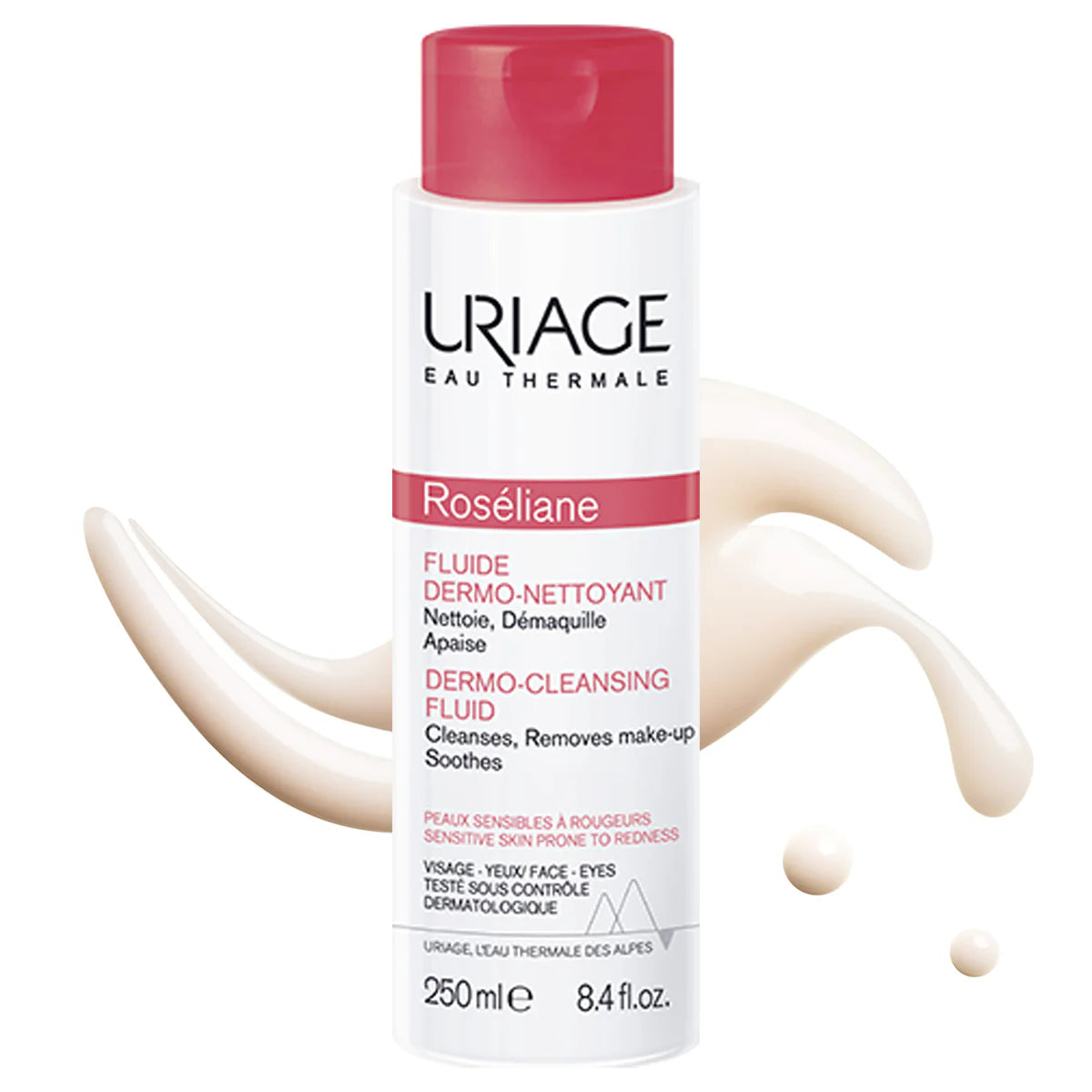 Uriage ROSÉLIANE DERMO-CLEANSING FLUID 250ML