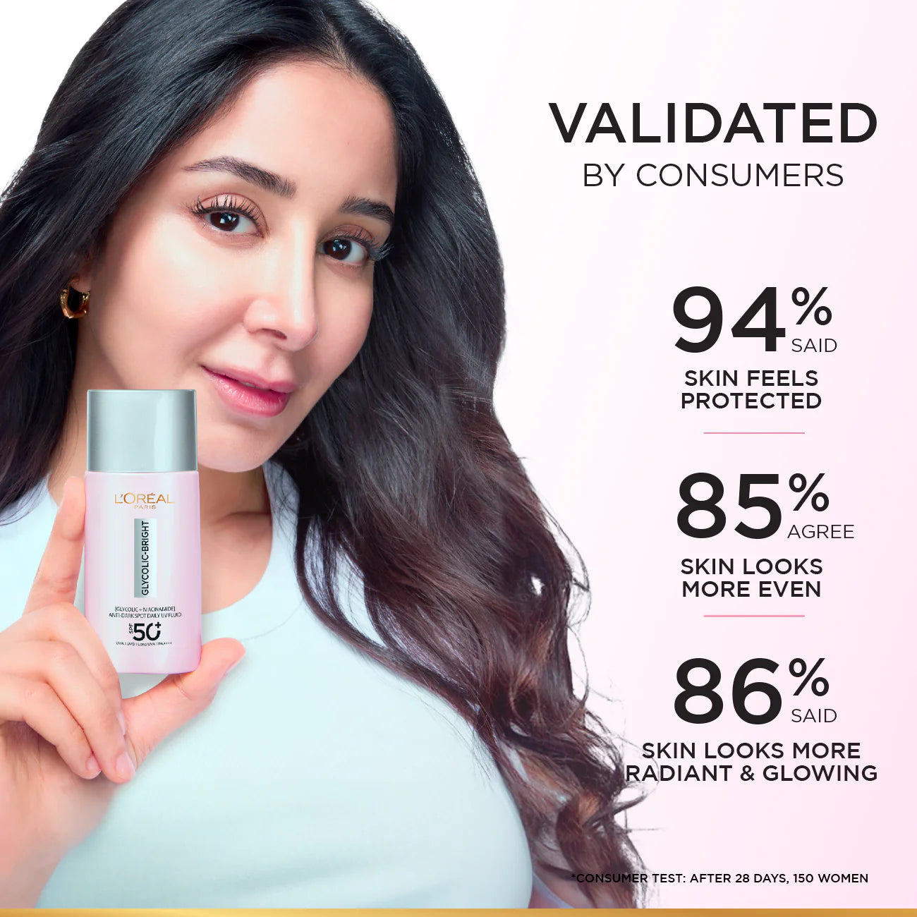 L’Oréal Glycolic Bright Anti-Dark Spot Daily UV Fluid SPF 50+