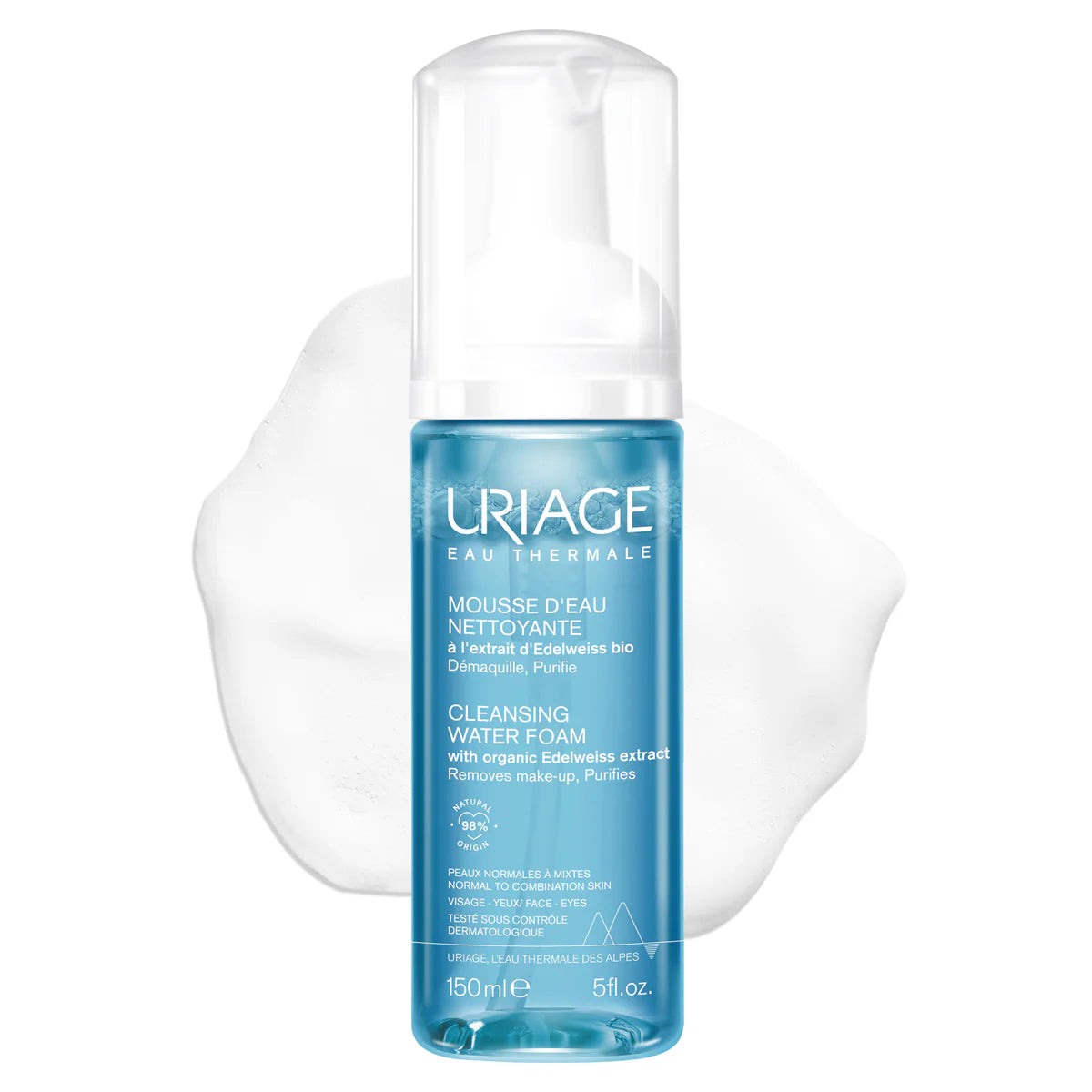 Uriage CLEANSING MAKE-UP REMOVER FOAM 150ML