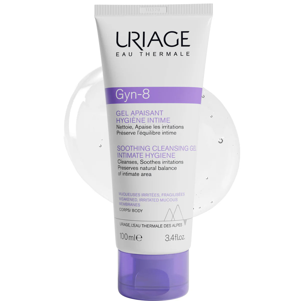 Uriage GYN-8 INTIMATE HYGIENE - SOOTHING CLEANSING GEL 100ML