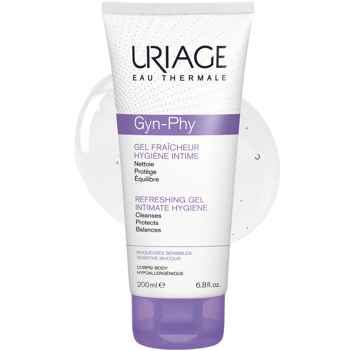 Uriage GYN-PHY INTIMATE HYGIENE - REFRESHING CLEANSING GEL 200ML
