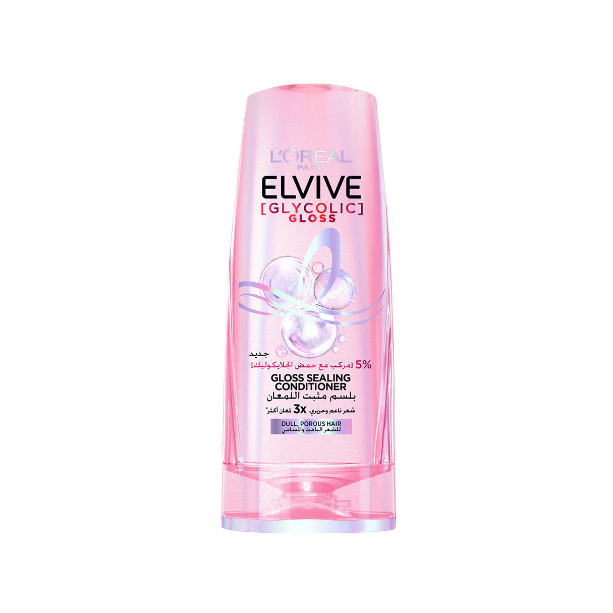 Loreal ELVIVE, GLYCOLIC GLOSS CONDITIONER, OUR 1ST AT HOME GLOSSING TREATMENT, 5% [GLOSS COMPLEX] WITH GLYCOLIC ACID, 200ML