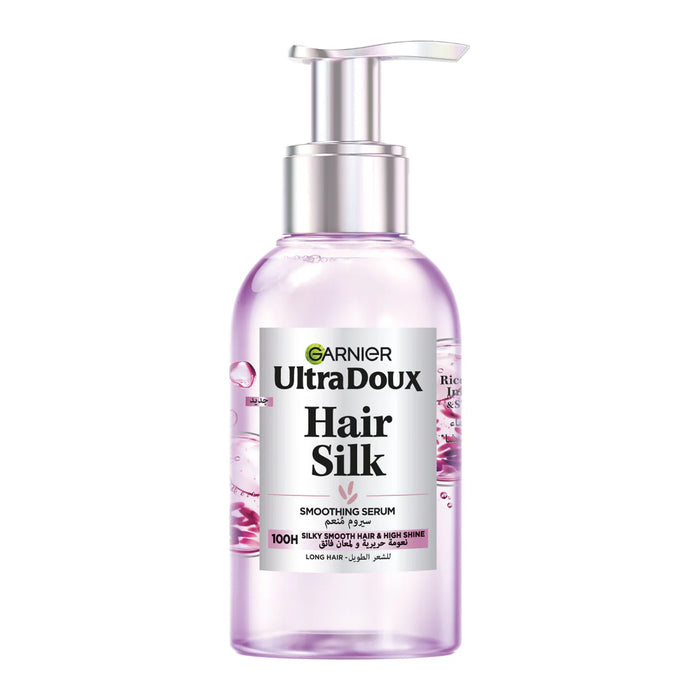ULTRA DOUX - RICE WATER - HAIR SILK SMOOTHING SERUM - FOR SMOOTH HAIR AND HIGH SHINE - 120ML