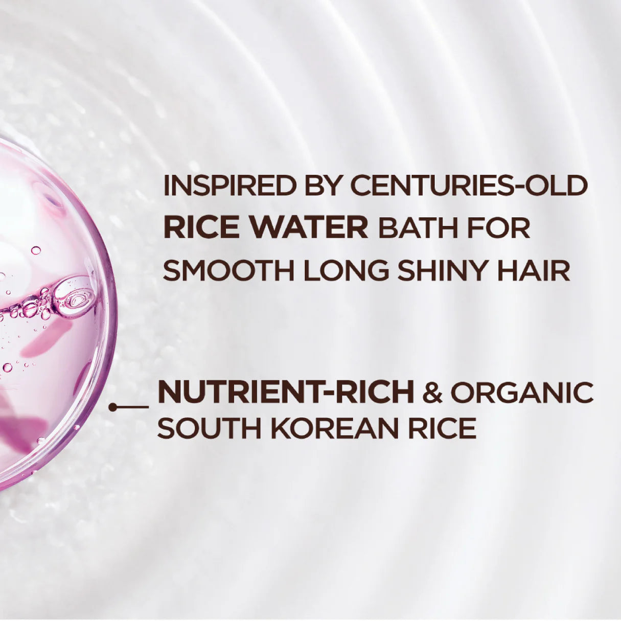 ULTRA DOUX - RICE WATER - HAIR SILK SMOOTHING SERUM - FOR SMOOTH HAIR AND HIGH SHINE - 120ML