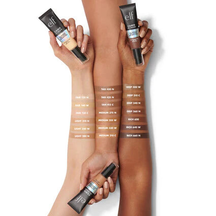 E.L.F Camo CC Cream Full-Coverage Color-Correcting Foundation With Broad Spectrum SPF 30