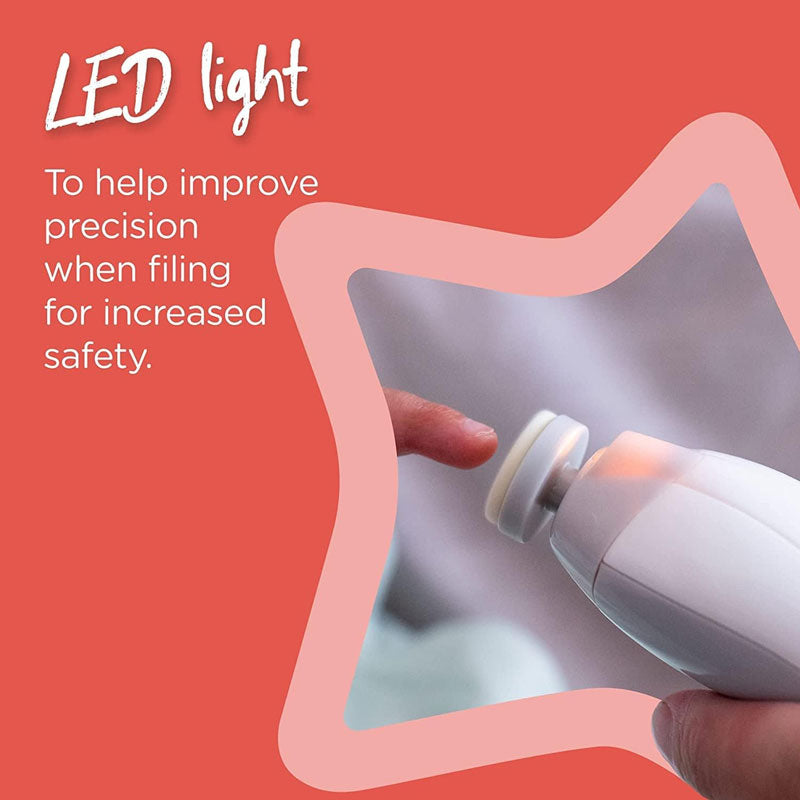 Tommee Tippee Nail Care Electric Baby Nail File