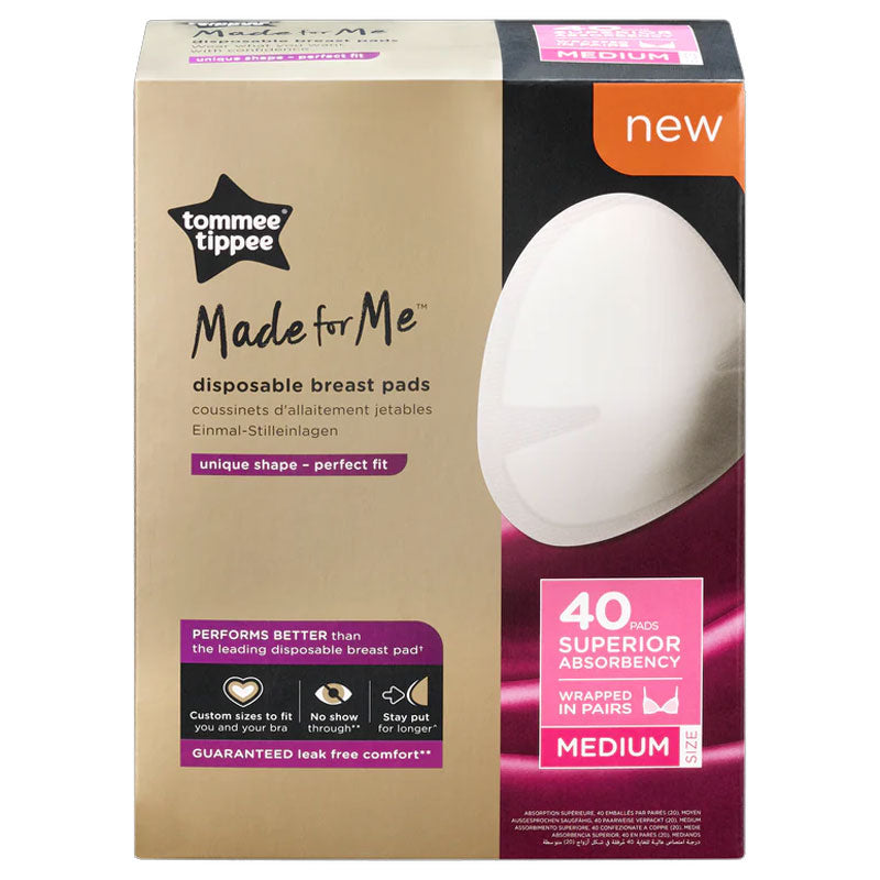 Tommee Tippee 40x Disposable Breast Pads White