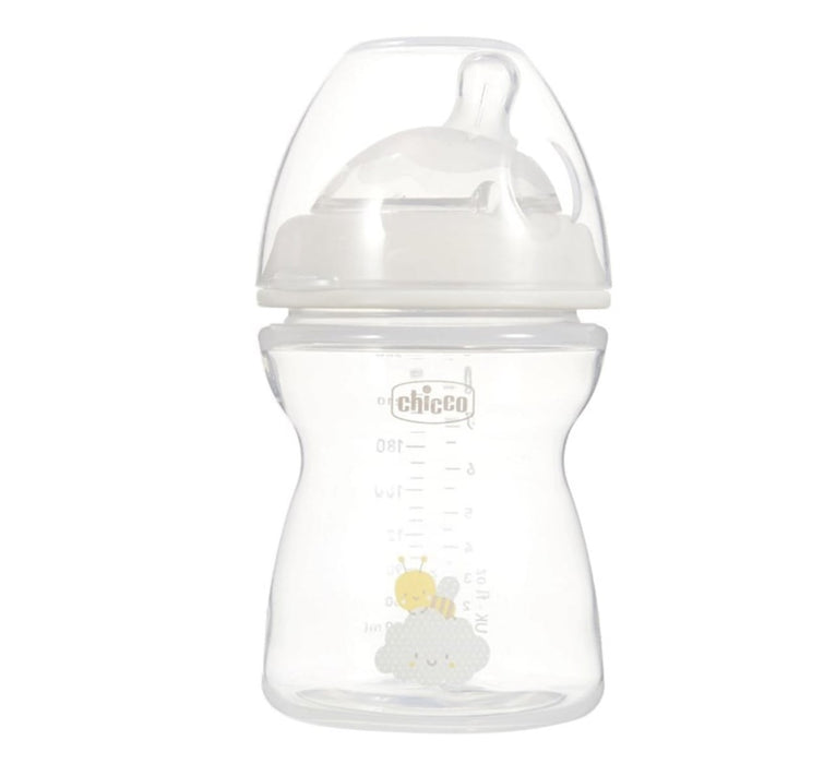 CHICCO NaturalFeeling Bottle 250ml Medium Flow 2M+ Neutral color