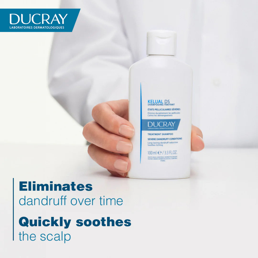 DUCRAY Kelual DS Persistent Loose Dandruff Shampoo 100ml Buy 2 Get 1 Free
