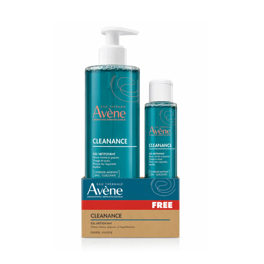AVÈNE Cleanance Cleansing Gel With Free Travel Size Duo Pack