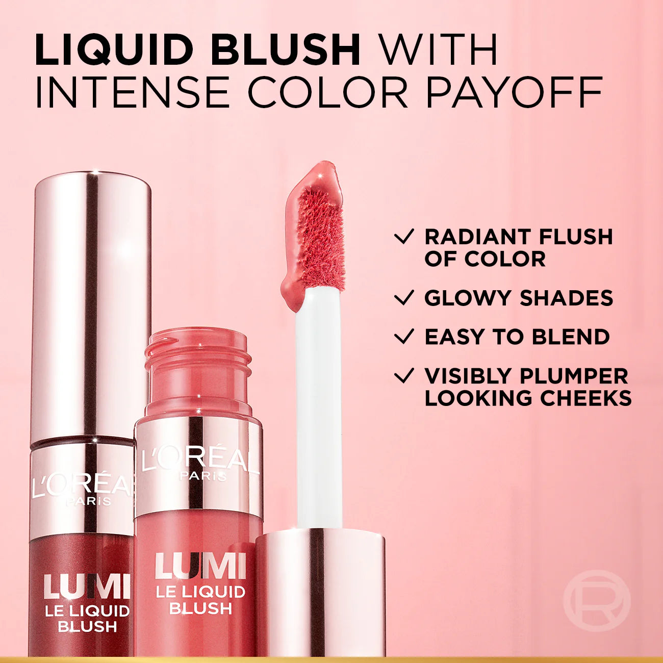 L'OREAL PARIS Lumi Liquid Blush Glowy