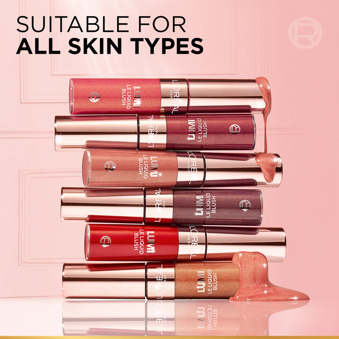 L'OREAL PARIS Lumi Liquid Blush Glowy